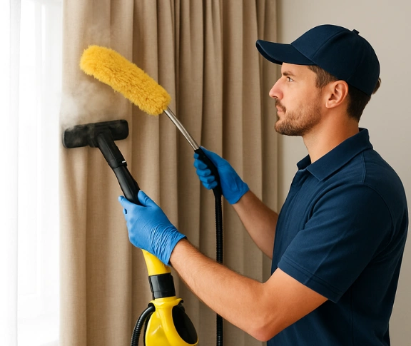 Emergency same-day curtain stain removal mooloolaba Matty Curtain Cleaning