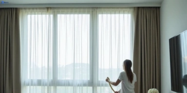 Delicate fabric curtain stain removal silk velvet sheer mooloolaba treatment
