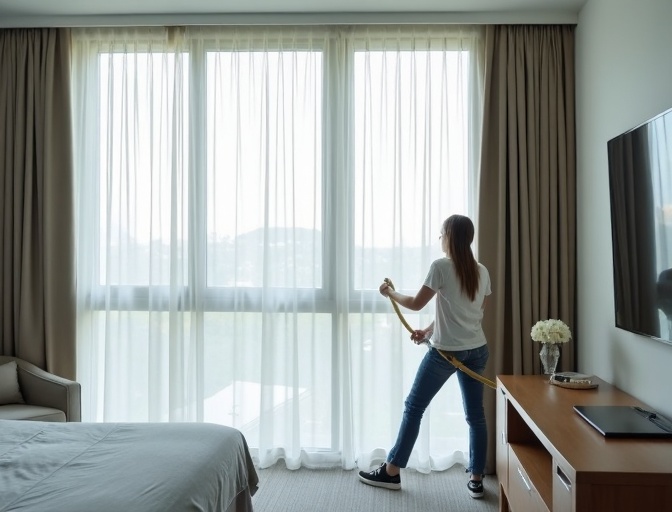Mooloolaba Sheer Curtain Cleaning